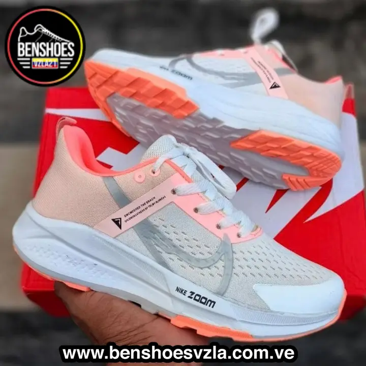 Nike Zoom Blanco y durazno